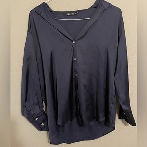Zara oversized Women’s Large button up shirt.